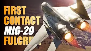 MiG-29 Flying the NEW Fulcrum for the First Time...Overhead and Touch and Go | DCS