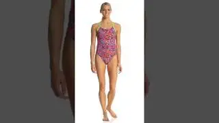 TYR Women's Motus Cutoutfit One Piece Swimsuit | SwimOutlet.com