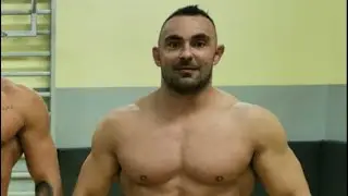 Trening Wrestling / Rozgrzewka - Rafal ,,Szuwar” Miszkiewicz