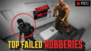When Robberies Go Wrong: Instant KARMA Strikes Part 1 #caughtoncctvcamera #instantkarma #crime