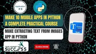 App #6 | Extract Text From Image App In Python | Create Mobile App Using Python | App In Python