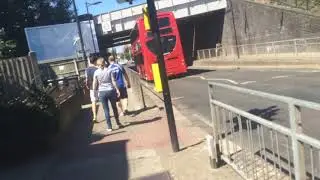 London Bus Route 247 at Hainault Station - (LX11BBF/LX53KAU - SLN E400 Euro 5 Voith/ALX400 Trident)