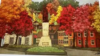 Statue of King Alfred the Great Limited Edition Print