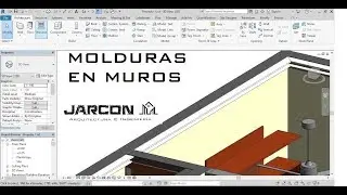 ¿Molduras o cornisas? - Revit 2018