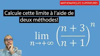 Limite d'une suite et exposant - développement limité