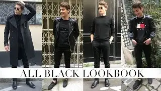 ALL BLACK LOOKBOOK (MEN)