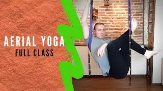 Aerial Yoga  - Full Class - Zoom Live Recording