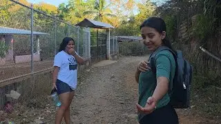 Todo esto recorremos para ir hacer ejercicio con las chicasss😪🤭