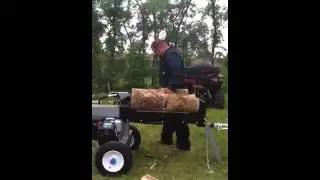 2 way log splitter