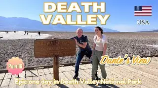 USA Death Valley, Sand Dunes, Dantes View a Artists Palette, Twenty Mule-family trip, Údolie smrti