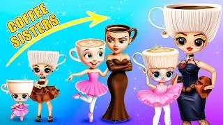 Ballerina Cappuccino Et Espressona Signora Grandissent ! DIY Animaux Italian Brainrot LOL OMG