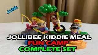 Jollibee Kiddie Meal Fun Camp (Complete Set) - Month of June 2019 | WrongMistake24
