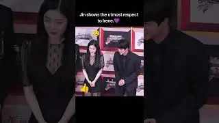 Respect for women 👎👍 Learn from Jin 💜👍 #bts