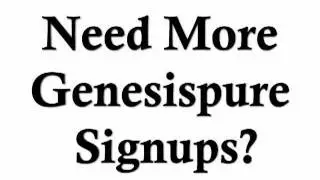 #1 Way to Promote and Get Genesispure Signups