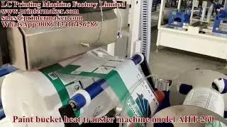 Heat transfer machine for Painting Bucket
