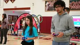 Unity Reed High School hosts first aerial drone competition