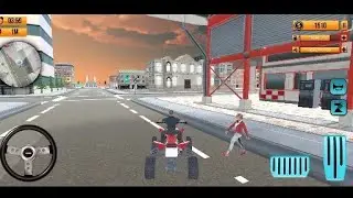 ATV Top Mountain Bike Taxi Racing Game / Atv Bike Games / Bike Games 3D / Android Gameplay.