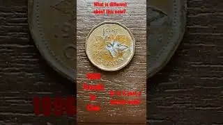 1996 Canada 1c Coin .. what is different about this coin? or is it a normal coin?