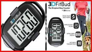 3DFitBud Простой шагомер: точный, простой и готовый к использованию