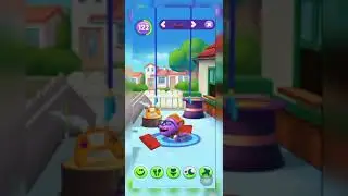 Smart Tom breaks the swing😀😀😀 The toy broke #shorts #mytalkingtom2