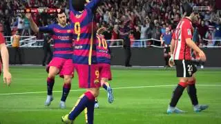 FIFA 16 - FC Barcelona vs. Athletic Bilbao LIGA BBVA
