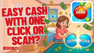 Ball Blast 2048: Merge numbered balls for cash or fake?