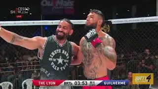BRTL FIGHT COMBAT - 4 EDI&Ccedil;&Atilde;O - ATROPELO - BRYAN THE LYONS VS MATHEUS GUILHERME