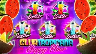 ШИКАРНЫЙ СТАРТ! ЗРЕЛИЩНЫЕ БОНУСЫ! CLUB TROPICANA HAPPY HOUR