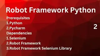 Install Robot Framework and Dependencies/ Installing Pycharm Packages & Plugins #robotframework