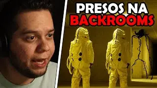 EU e MINHA AMIGA ficamos PRESOS no BACKROOMS - Escape the Backrooms