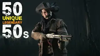 50 unique level 50 legendary hunters in Hunt: Showdown