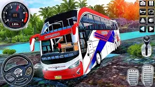 New Euro Coach Bus Simulator 2026 - Indian City Bus Driving 3D - Bus Game Andriod Gameplay
