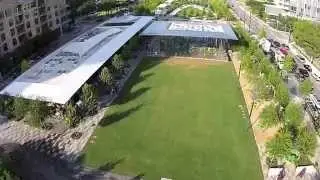 Klyde Warren Park Flyover Labor Day 2014
