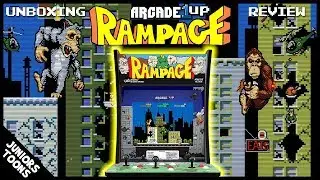 Arcade1UP Rampage Arcade Cabinet Unboxing and Review #Arcade1Up | JUNIORS TOONS
