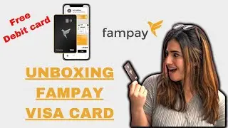 Fampay Visa Classic Card Unboxing | Fampay Visa card