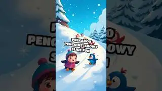 Peekaboo Penguins&rsquo; Snowy Slide Fun