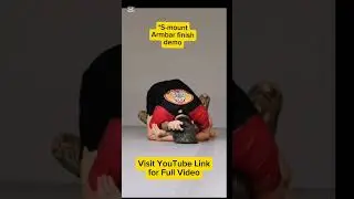 Jiujitsu Uncle - Nearside underhook tripod pass to S-mount armbar (and more!)