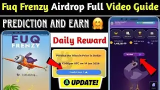 Fuq Frenzy Airdrop Detail Video Guide || Fuq Frenzy  Airdrop Update || New Upcoming Airdrop Update 