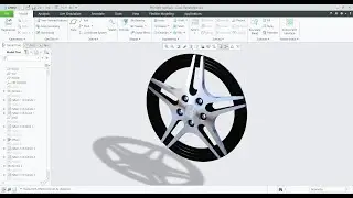 Wheel cap design | Creo Part modelling | Creo Drawing tutorials | Creo tutorials | Creo Projects