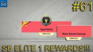 FIFA 20 - MY ELITE 1 SQUAD BATTLES REWARDS AND WINTER REFRESH CHALLENGE SBC! #61