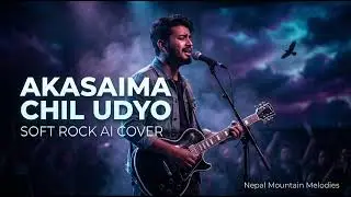 Aakasaima Chil Udyo Fanana | Soft Rock AI Cover | Gloomy Guys