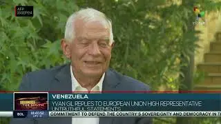 Yvan Gil replies to  E.U. high representative untruthful statements