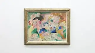 Bild des Monats Juni: Alice Bailly, Le Th&eacute;, 1914