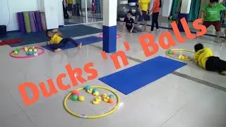 Ducks 'n' Balls - Four fun games with rubber ducks and plastic balls.