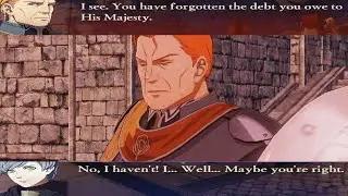 Fire Emblem Warriors: Three Hopes - Ashe vs Gustave Unique Dialogue At Fhirdiad