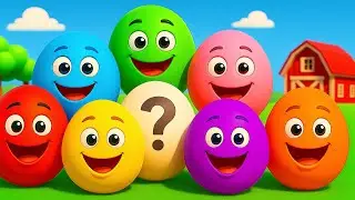 WAS STECKT IM &Uuml;BERRASCHUNGSEI? 🎁 | Bunte Eier-Familien-Lied f&uuml;r Kinder #kinderlieder #youtubekids