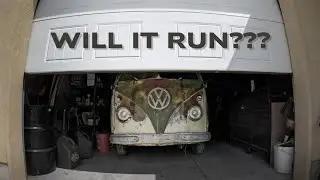 Vw Split Bus Sitting For 50 Years First Start