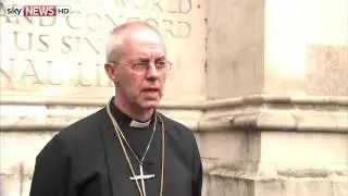 Terror Threat: Archbishop Justin Welby On I.S. 