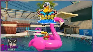 Mord Teil 3! | Pool Cleaning Simulator 09 | [ #poolcleaningsimulator / #keymailer ]🐤
