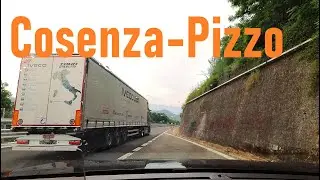 해안절벽도시 피쪼, Driving Cosenza to Pizzo